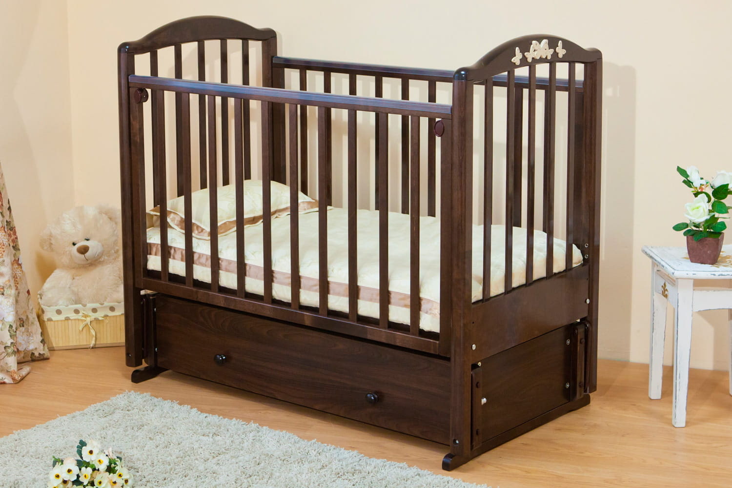 Кровать для мальчика новорожденного
