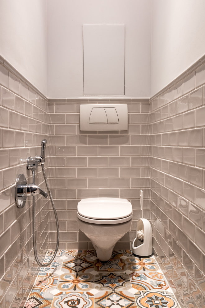 Плитка в туалете: современные идеи дизайна на фото | malino-v.ru