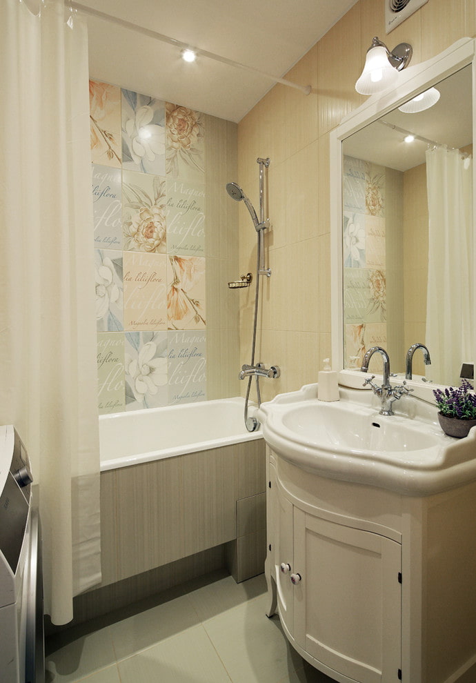 Плитка для маленькой ванной комнаты — Самая красивая кладка в интерьере! (80 фото)