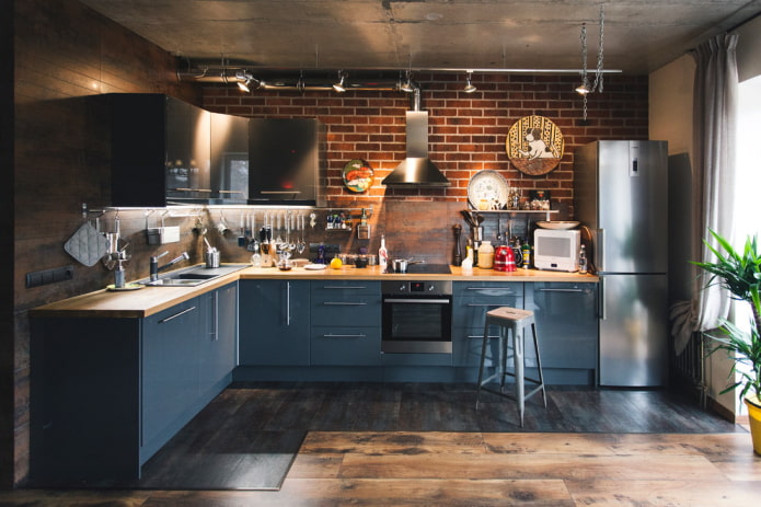 Сочетание плитки и ламината на полу: идеи дизайна для прихожей и кухни