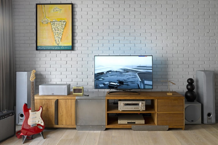 Тумба под телевизор: виды, выбор формы, материала, цветовое оформление, дизайн