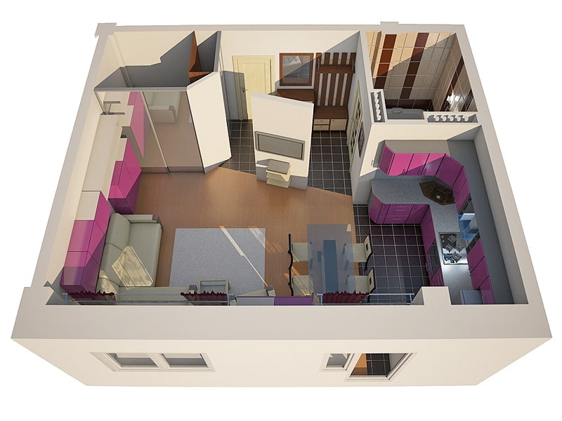 Планировки 2-х комнатных квартир: схемы, фото, лучшие решения 2023 года