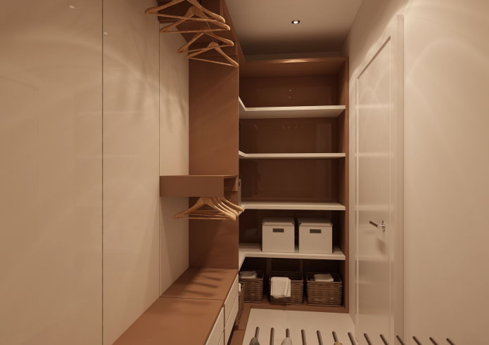дизайн гардеробной в интерьере квартиры 100 квадратов
