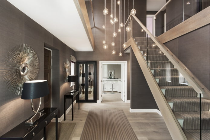 Лестницы в стиле авангард – необычное украшение дома
