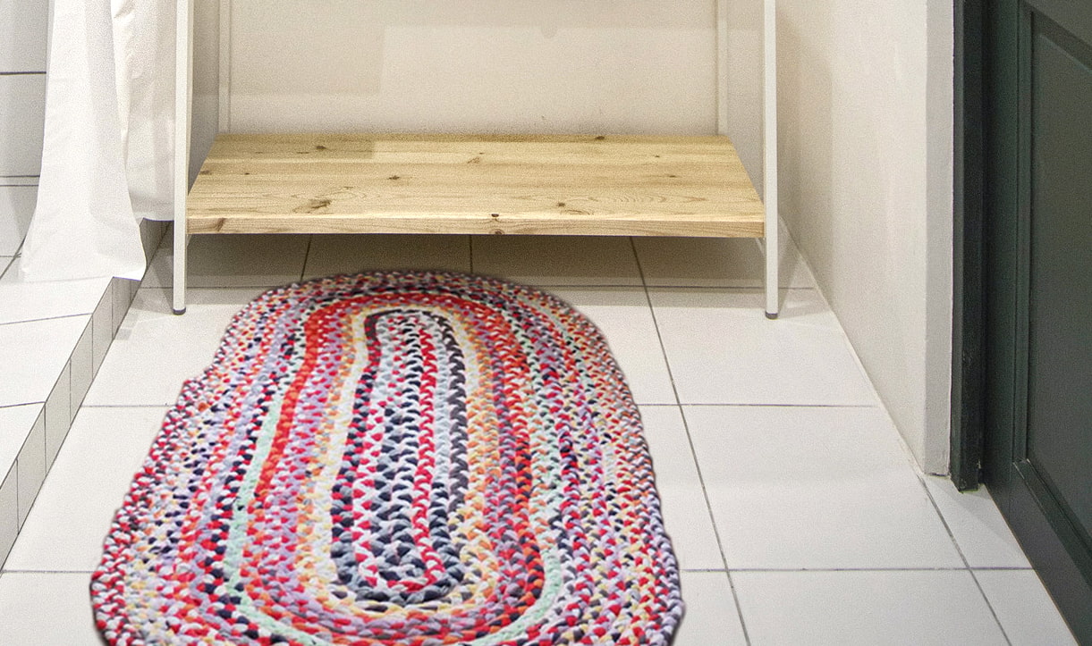 Как сделать коврик своими руками для ванной идеи для усидчивых и советы для ленивых
