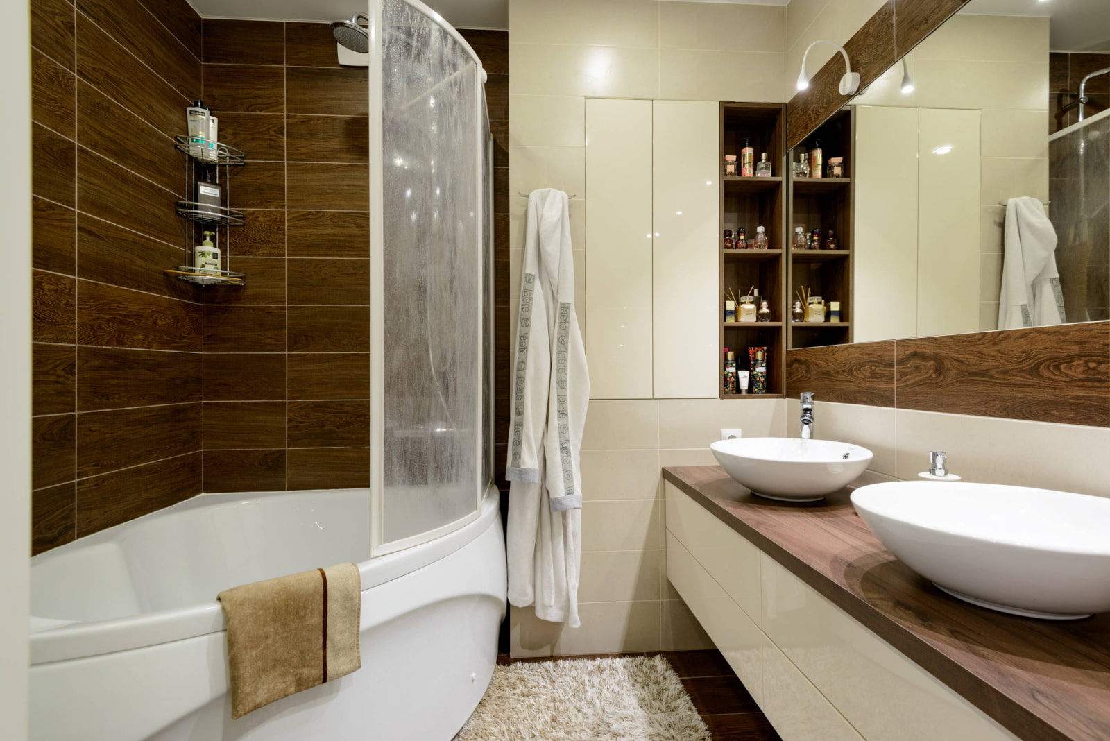 Ванная комната плитка дизайн в обычной квартире фото