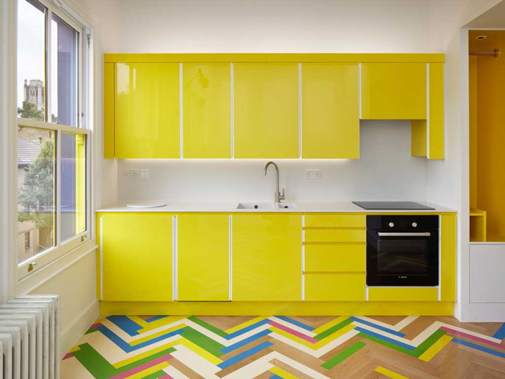 Желтый цвет в интерьере кухни – идеи дизайна ( фото)