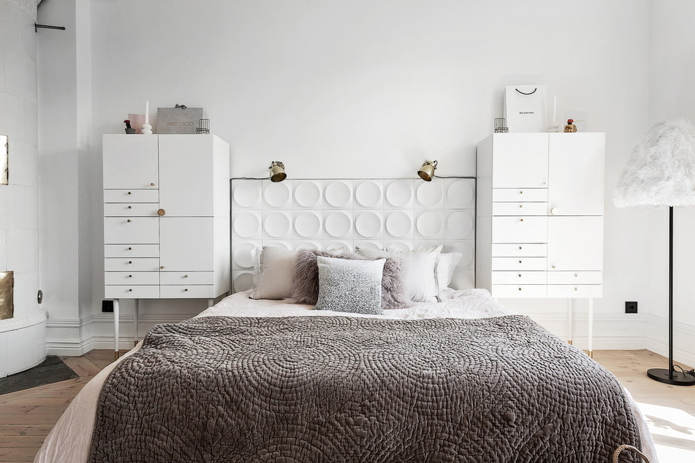 Белая спальня — 130 фото стильного и нежного дизайна