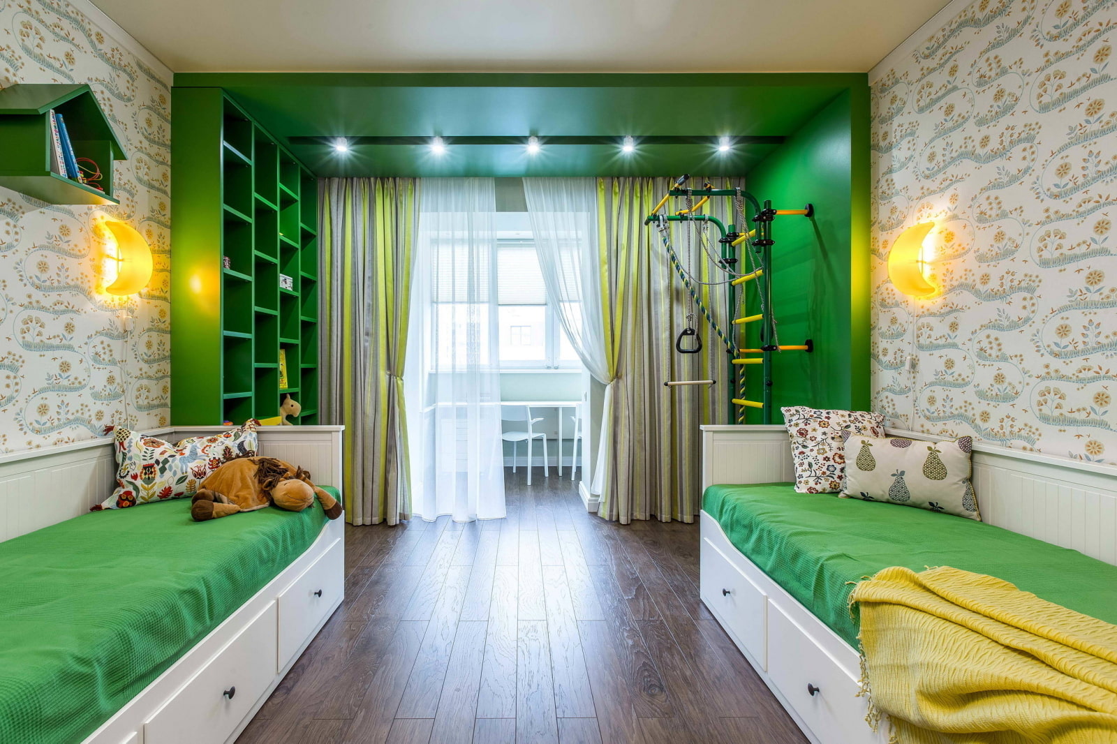 12 интересных вариантов дизайна комнат для совместного проживания мальчиков и девочек
