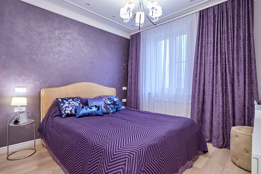 Спальня В Фиолетовых Тонах Фото