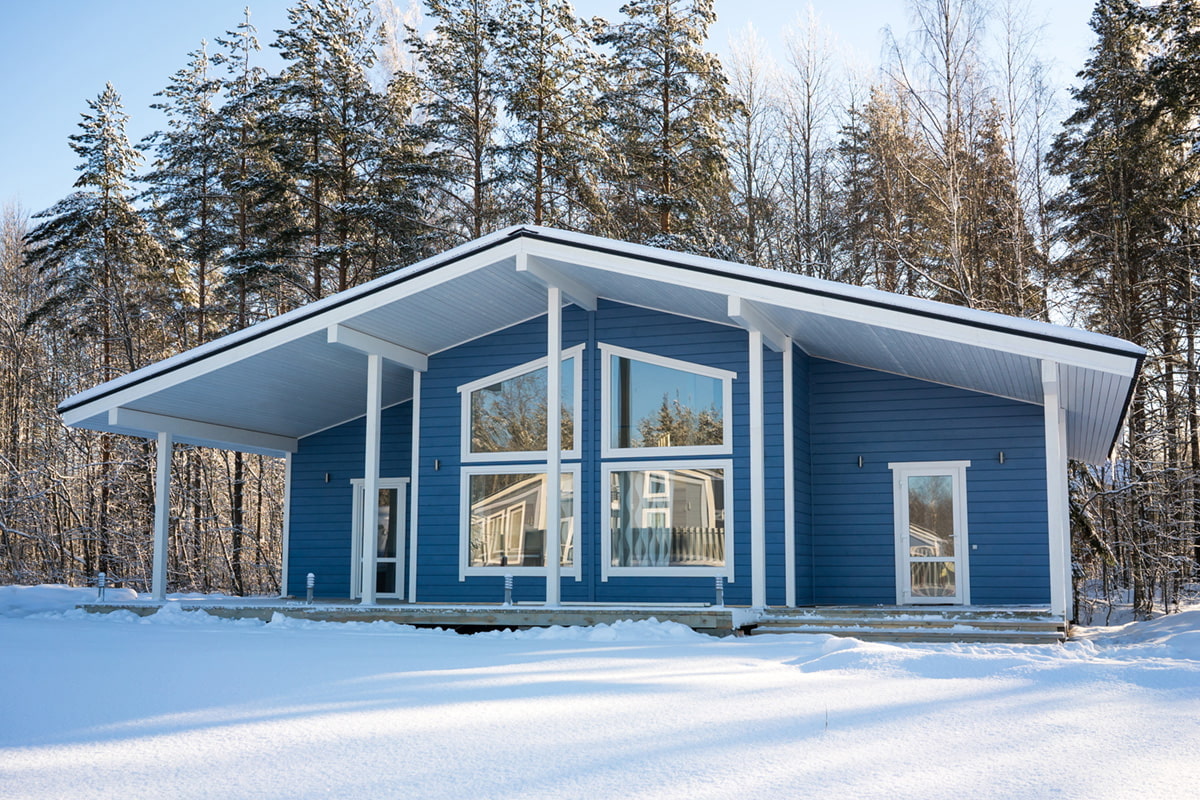 Проекты домов в скандинавском стиле из газобетона