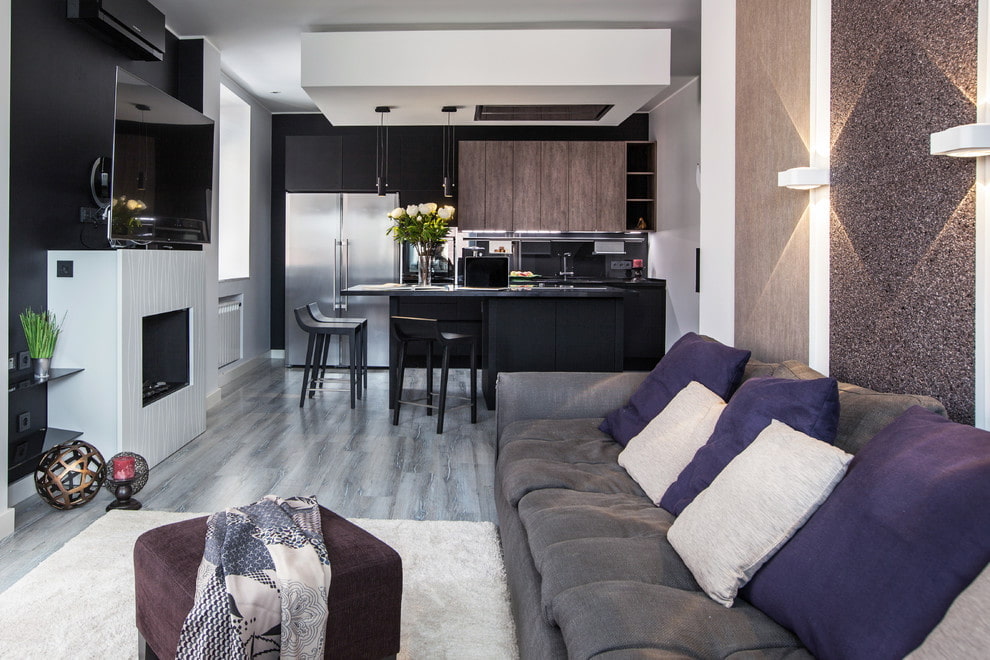 Дизайн кухни-гостиной 20 кв м: планировки и зонирование