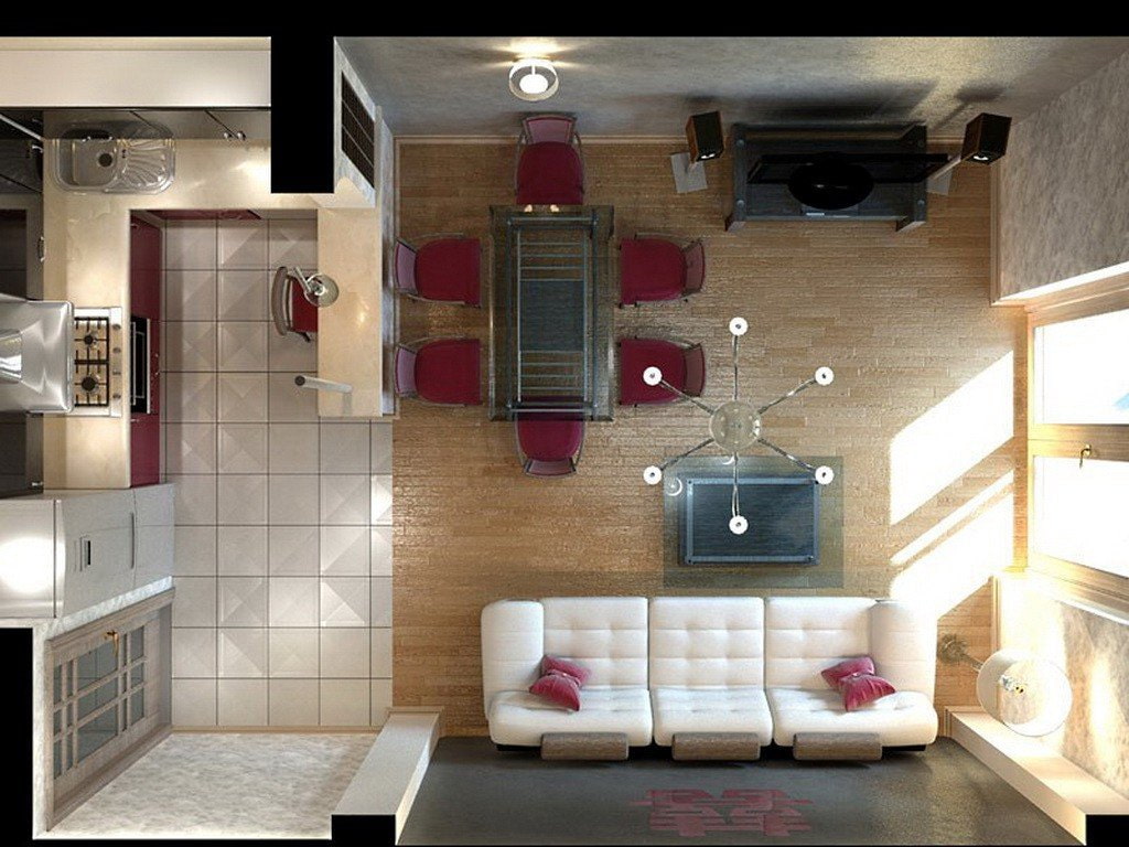 Кухня гостиная 18 кв м (22 фото) — реальные примеры дизайна