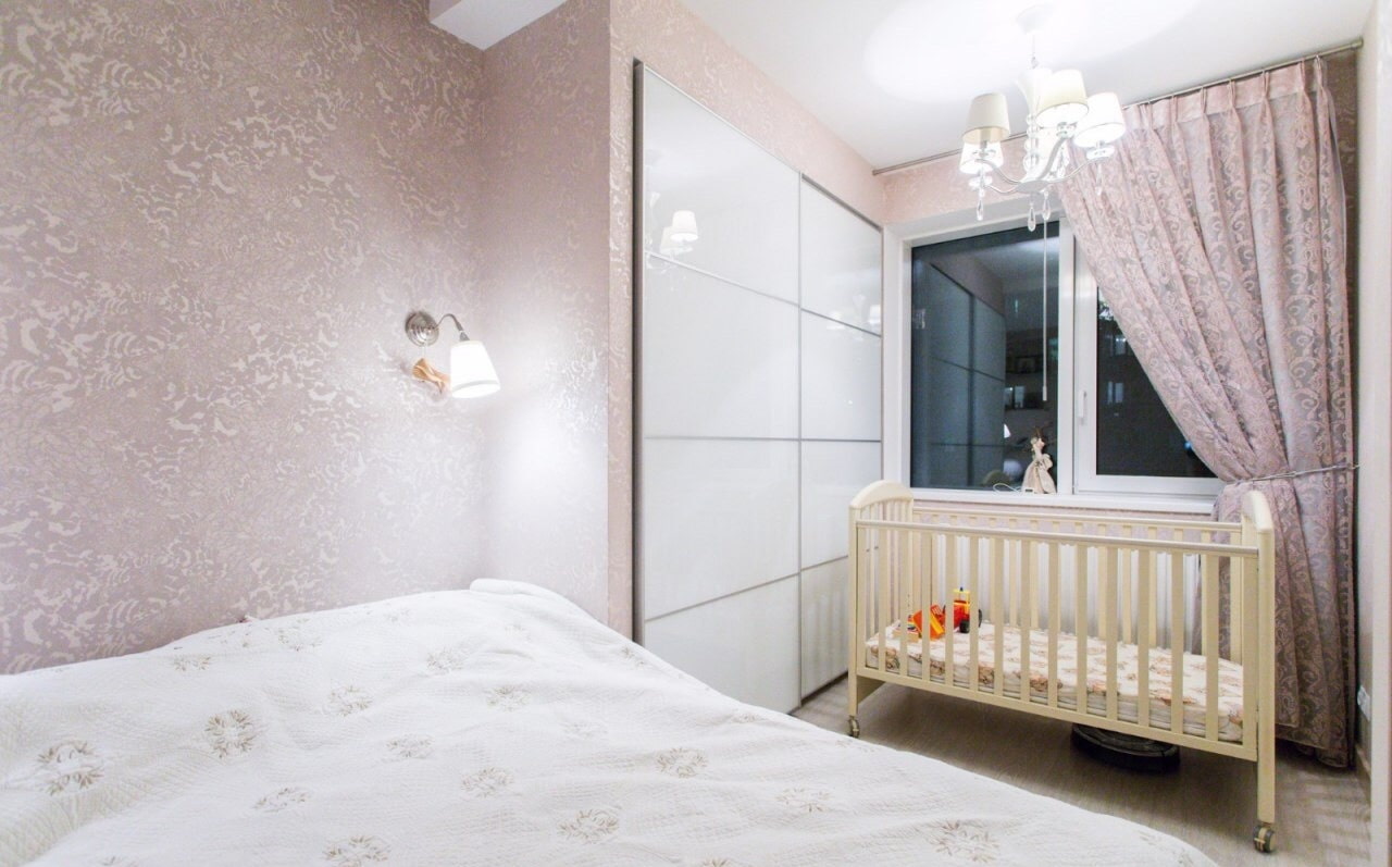 Дизайн спальни совмещенной с детской (65 фото)