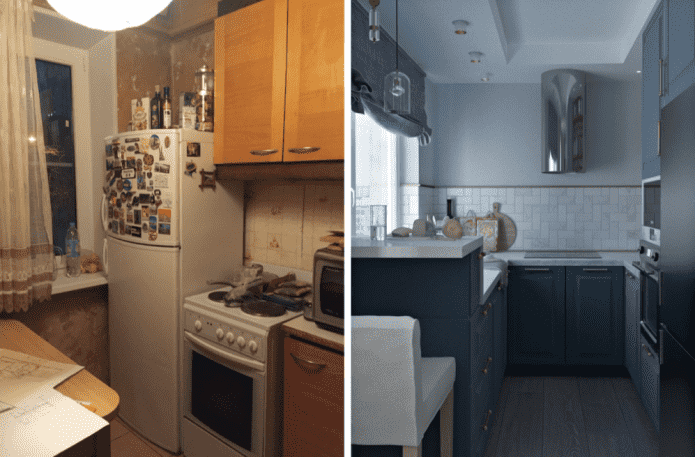 Фото до и после ремонта