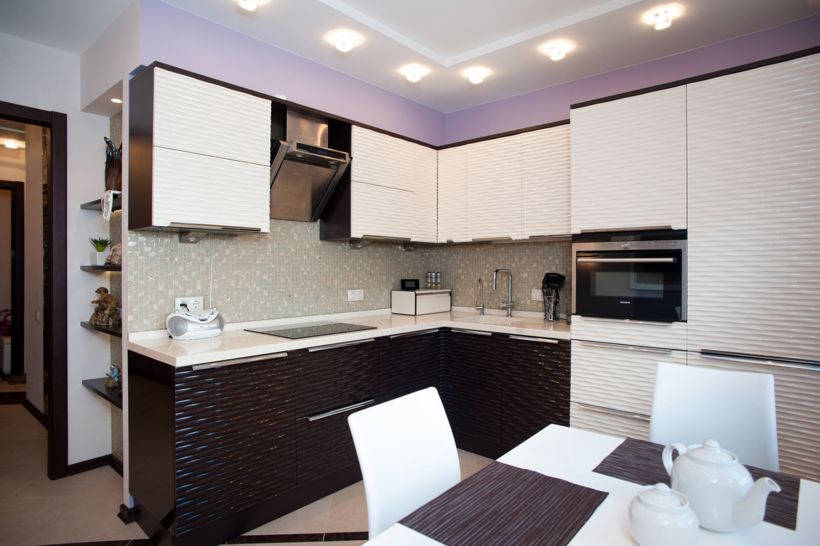 Дизайн кухни площадью 9 кв. метров: 76 современных идей +фото оформления интерьера
