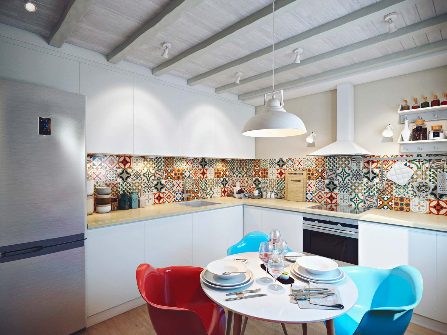 Дизайн кухни 10 кв. метров — 100 реальных фото