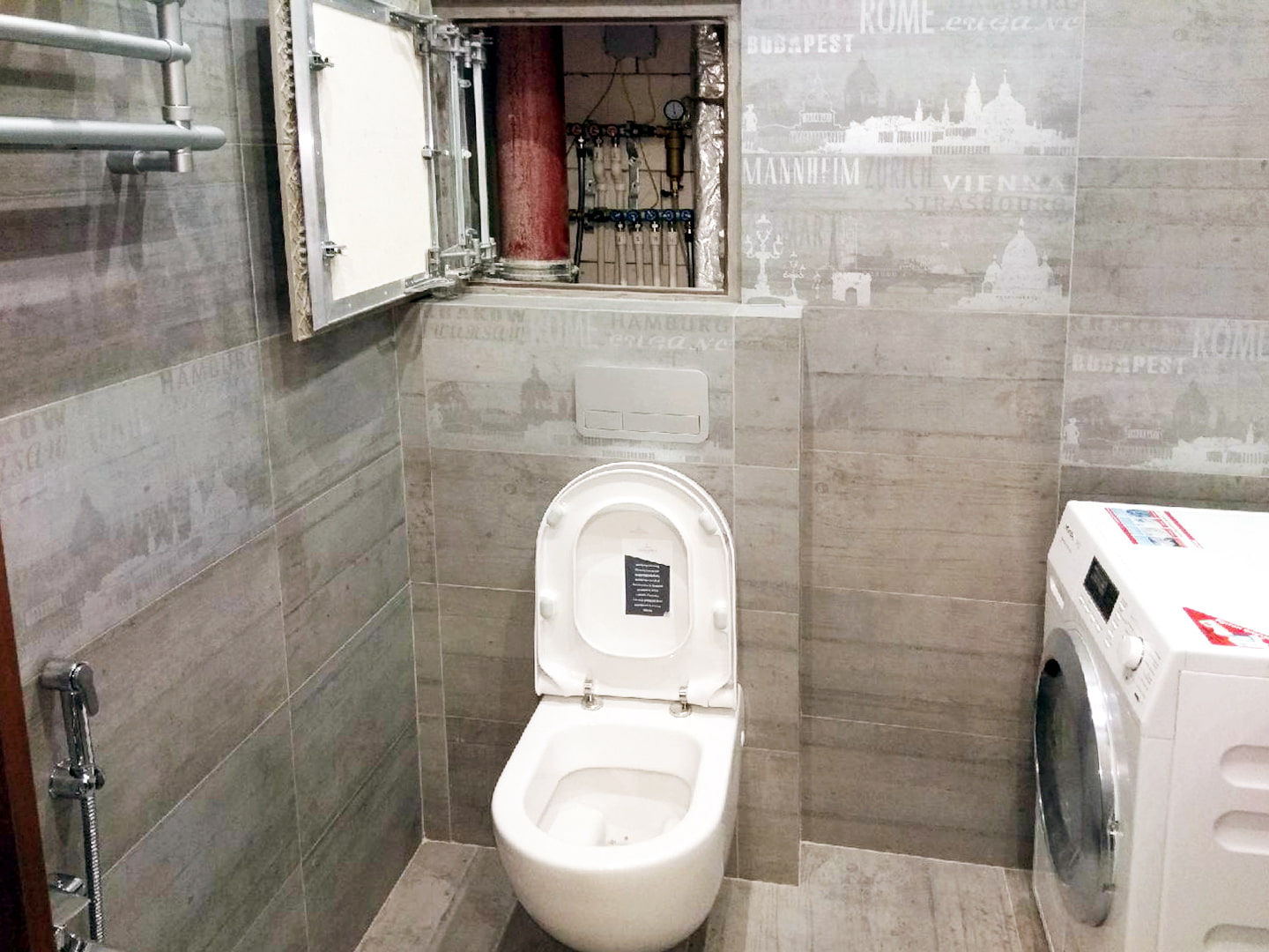 Как спрятать в туалете трубы — способы и рекомендации