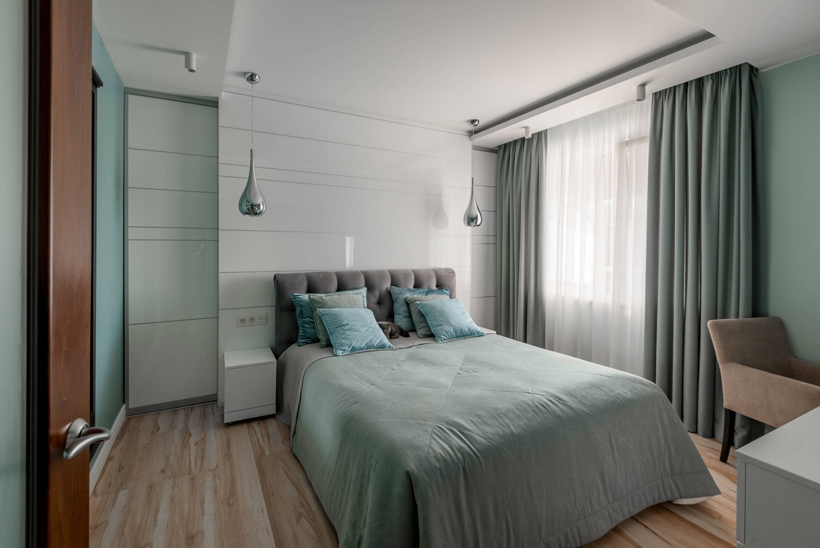 Дизайн спальни в современном стиле реальные фотографии