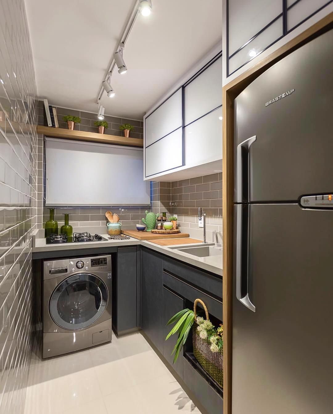 Дизайн Кухни 4м2 С Холодильником