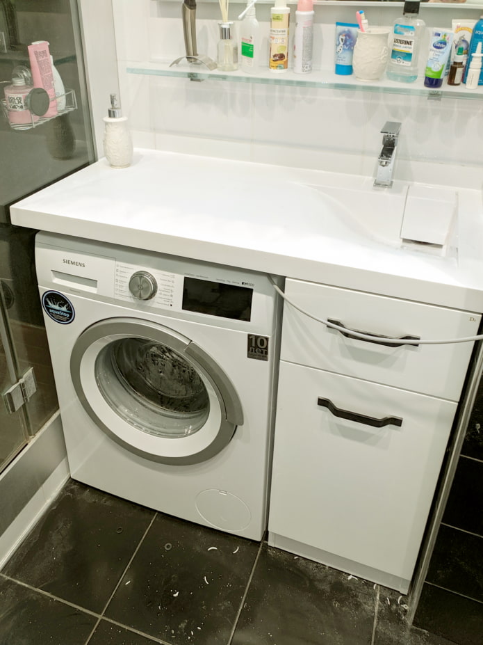 Учет размеров помещения и стиральной машины