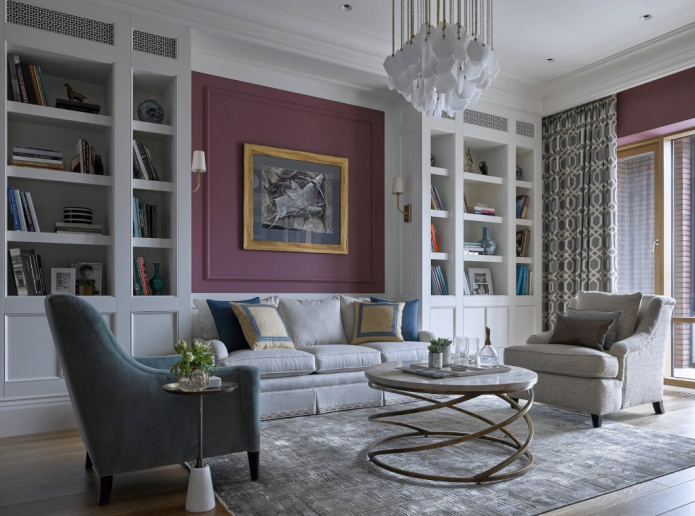 марсала в интерьере