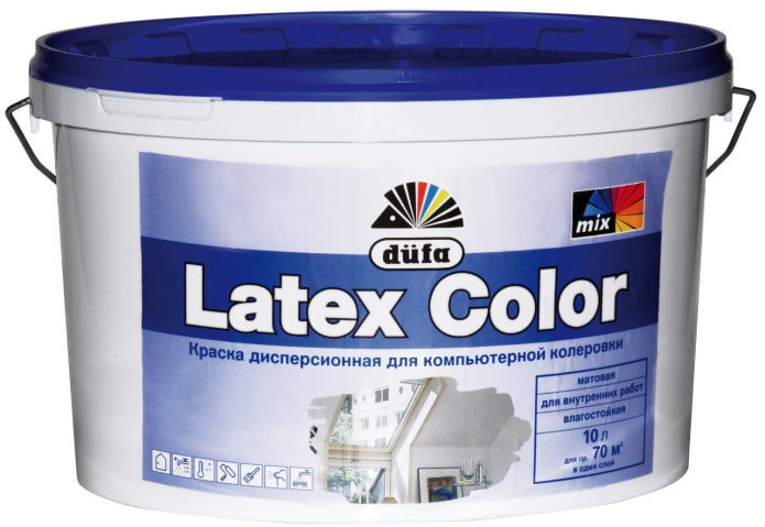 Латексная краска для ванных комнат