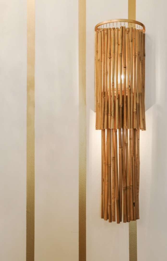 декор из бамбука