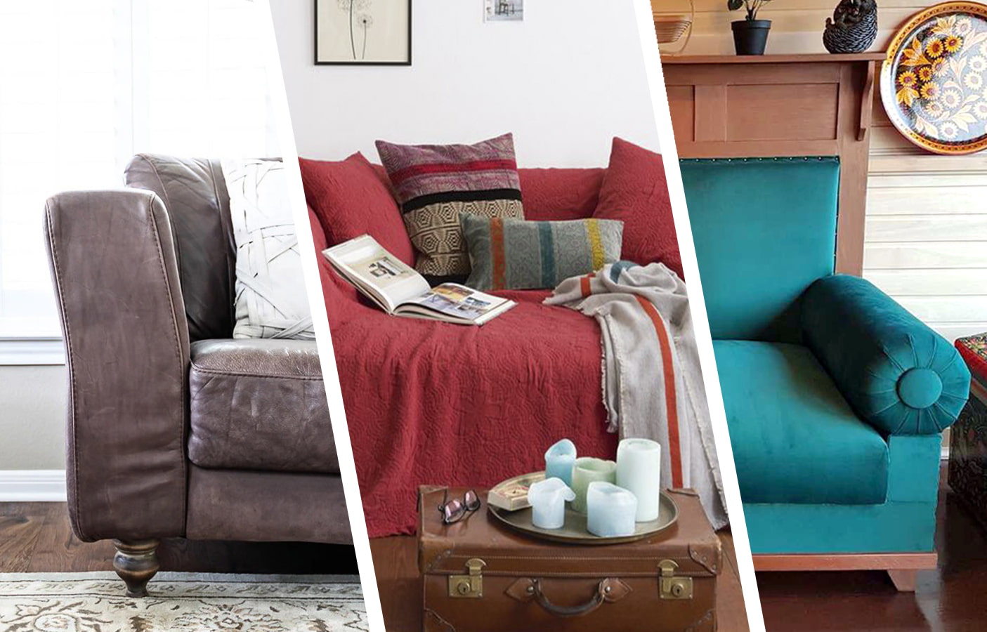 7 простых идей обновления старого дивана своими руками, которые легко можноповторить дома