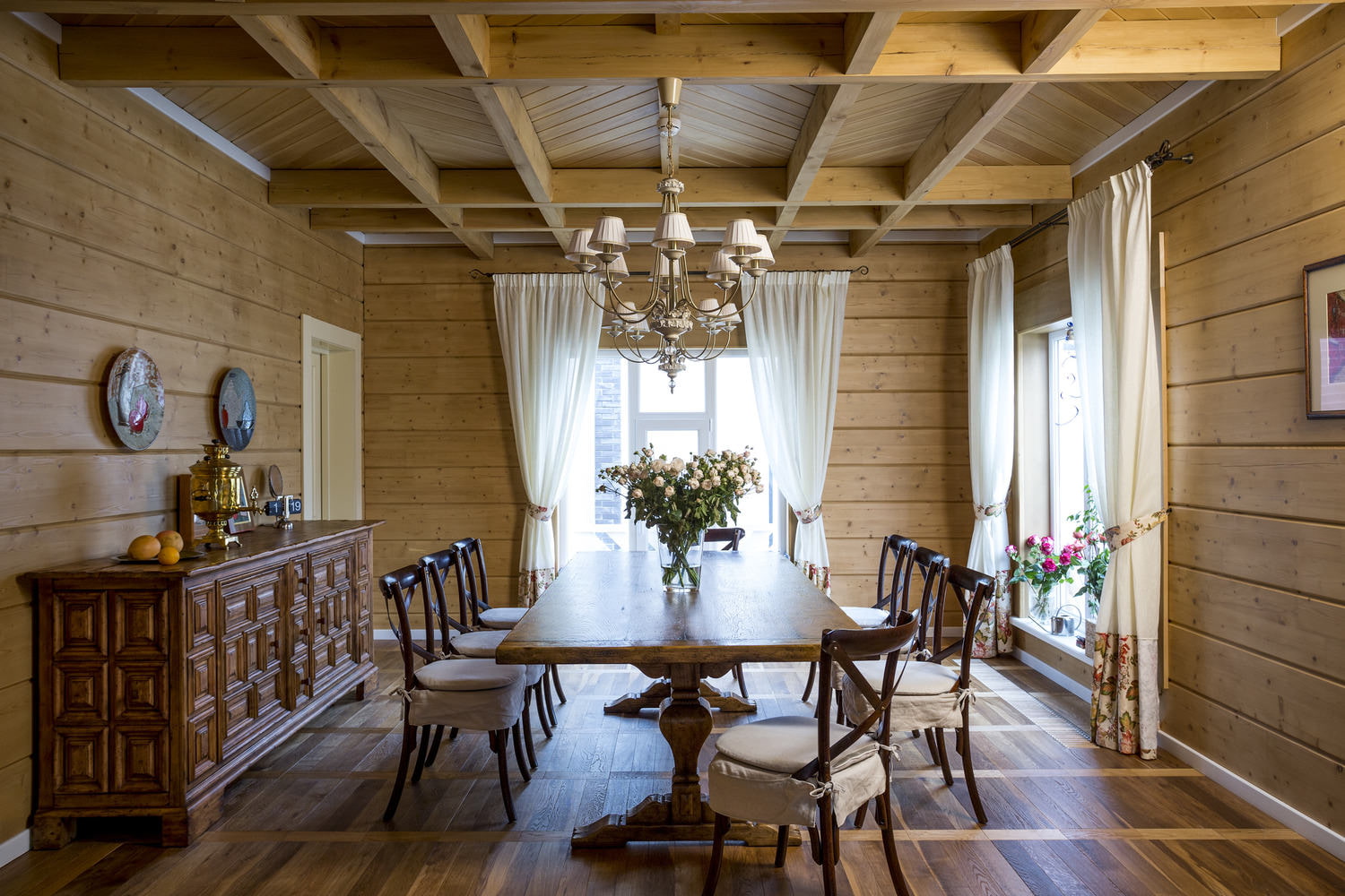 Идеи интерьера в деревянном доме