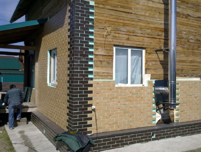 фасадные термопанели на доме