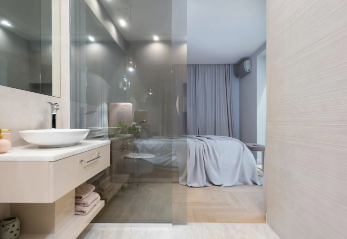 стекло в интерьере