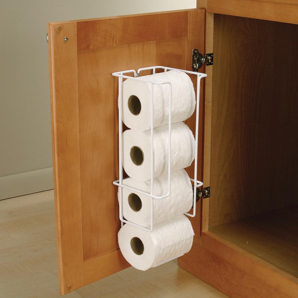 Хранение туалетной бумаги в ванной идеи - фото.