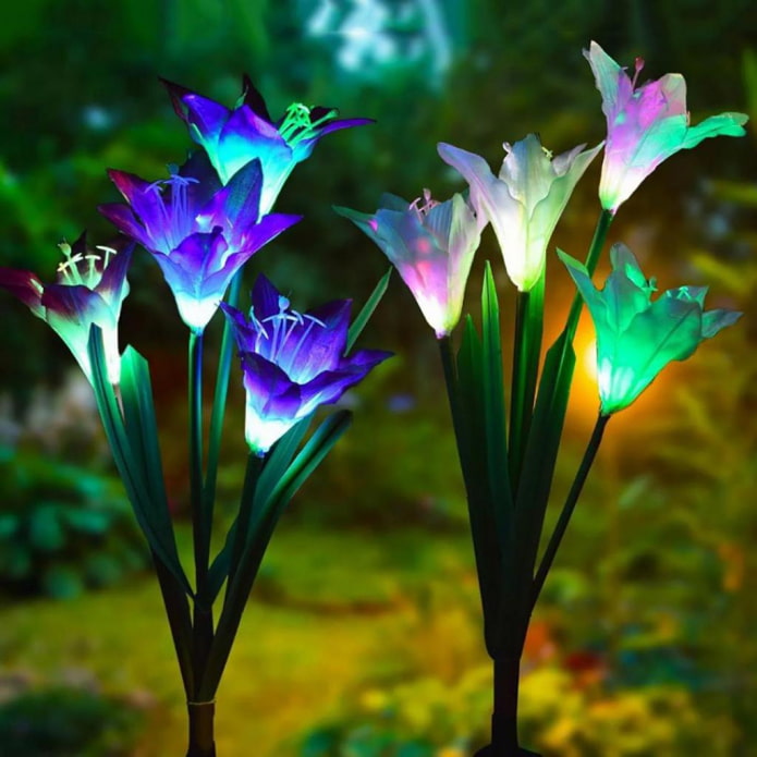 цветы-светильники