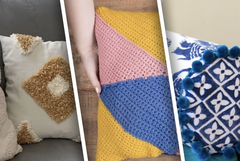 Шитье декоративных подушек – 3 мастер-класса для новичков и опытных