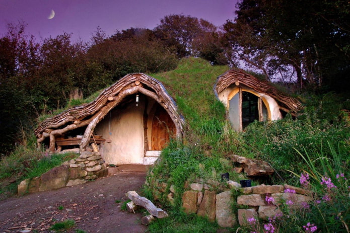 дом хоббитов в Уэльсе