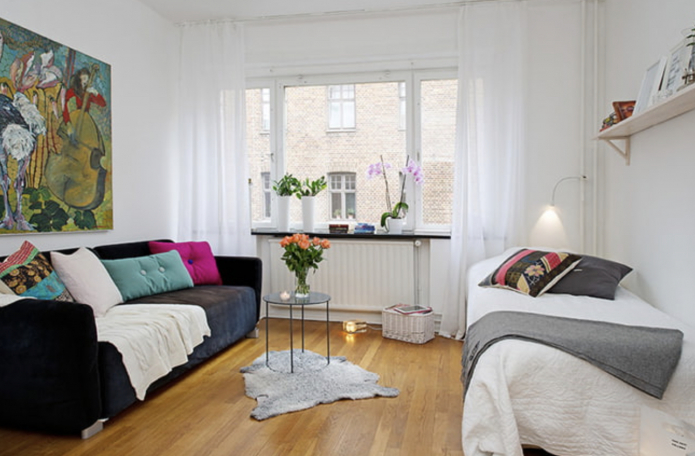 дизайн квартиры 27 кв. м.