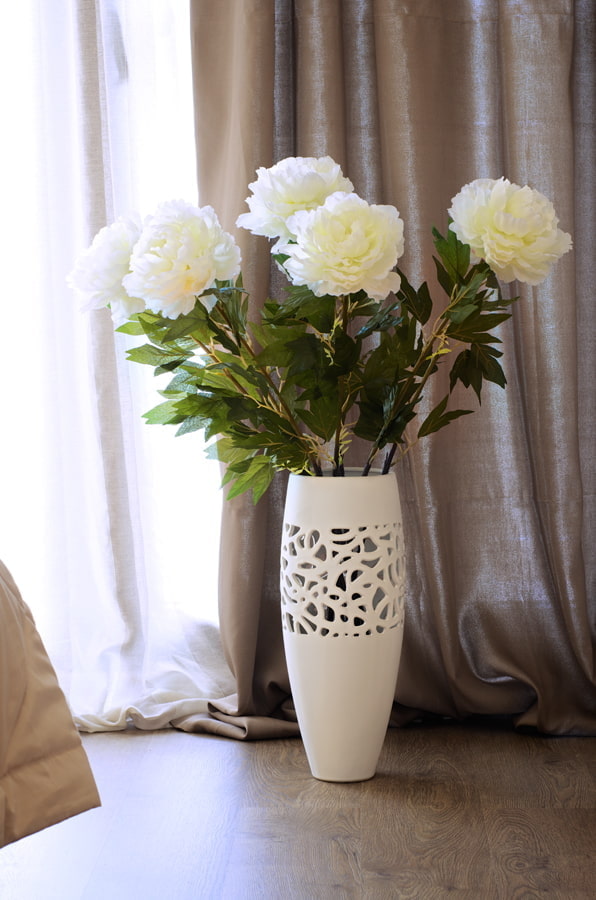 Живые цветы для напольных ваз - 87 фото