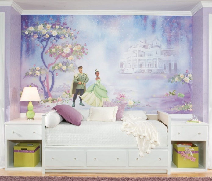 Дизайн детской комнаты для девочки - фото, интерьер спальни для девочки