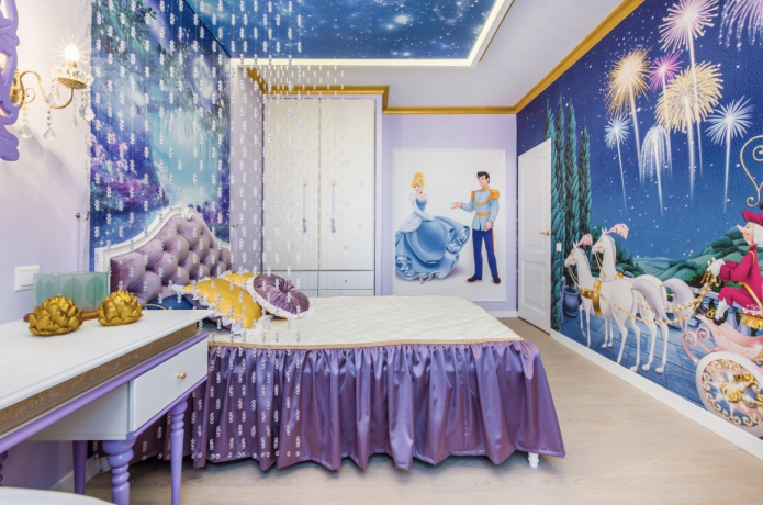 дизайн детской с фотообоями