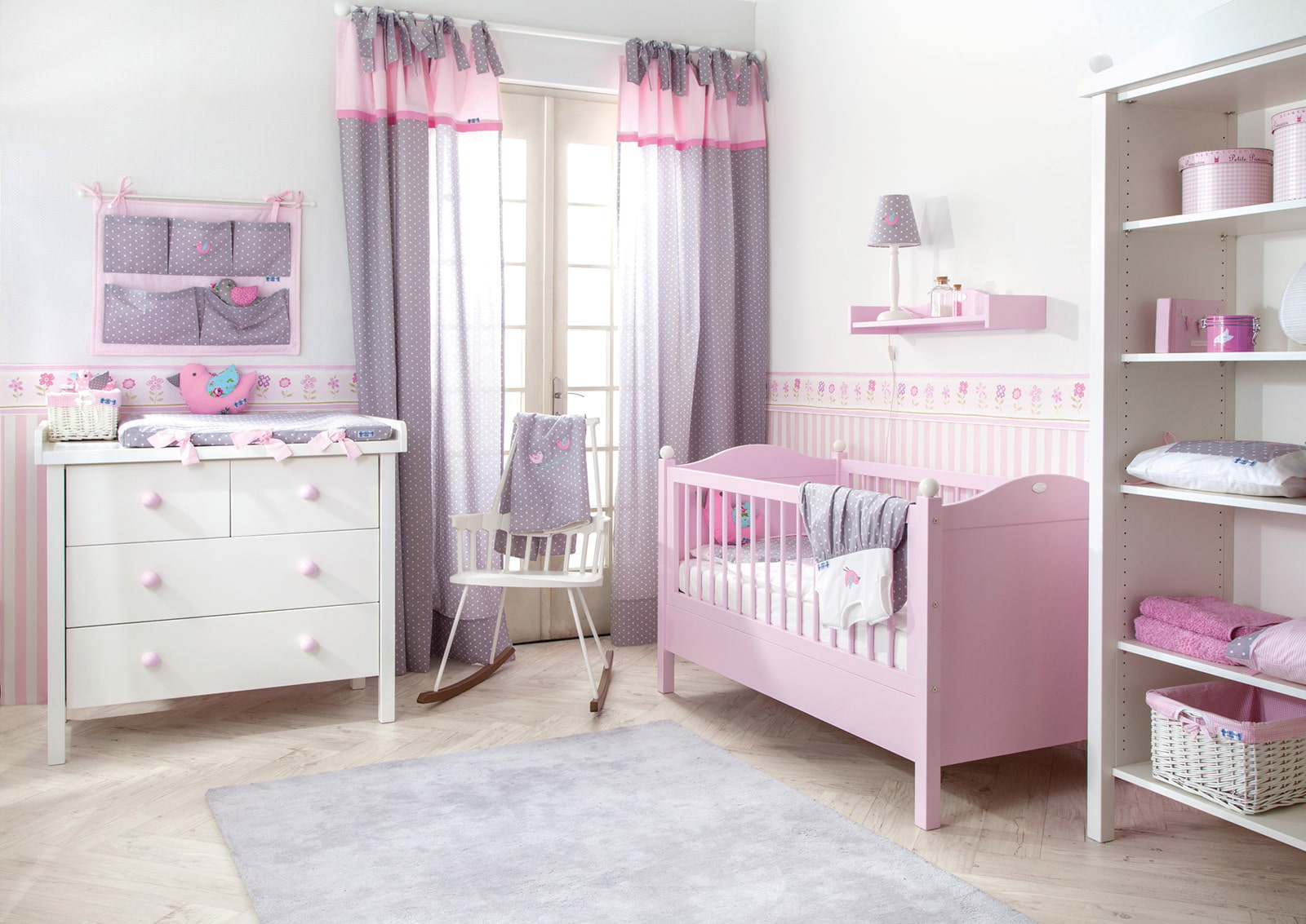 мебель детская для новорожденных девочек