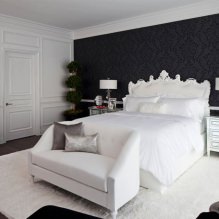 Выбор обоев для спальни: дизайн, фото, варианты комбинирования-6
