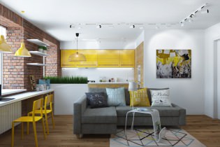Дизайн квартиры 65 кв. м: 3D визуализация от Юлии Черновой 