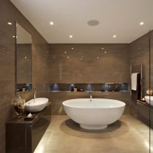 Интерьер ванной комнаты в современном стиле: 60 лучших фото и идей для дизайна-18