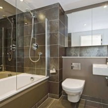 Интерьер ванной комнаты в современном стиле: 60 лучших фото и идей для дизайна-16