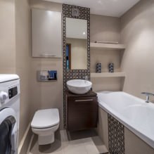 Интерьер ванной комнаты в современном стиле: 60 лучших фото и идей для дизайна-12