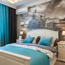 Дизайн спальни с серыми обоями: 70 лучших фото в интерьере-3