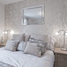 Дизайн спальни с серыми обоями: 70 лучших фото в интерьере-6