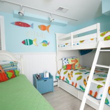 Интерьер маленькой детской: выбор цвета, стиля, отделки и мебели (70 фото)-0