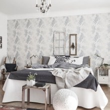 Обои серого цвета: сочетания, дизайн, выбор мебели и штор, 101 фото в интерьере-3